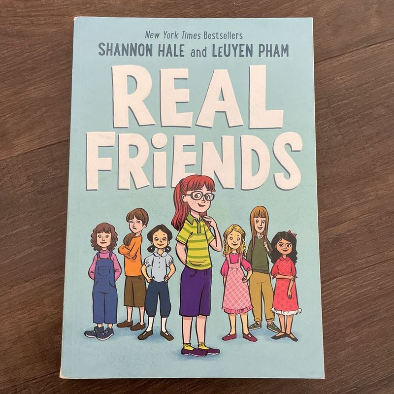 Real Friends By Shannon Hale And Leuyen Pham, Paperback 