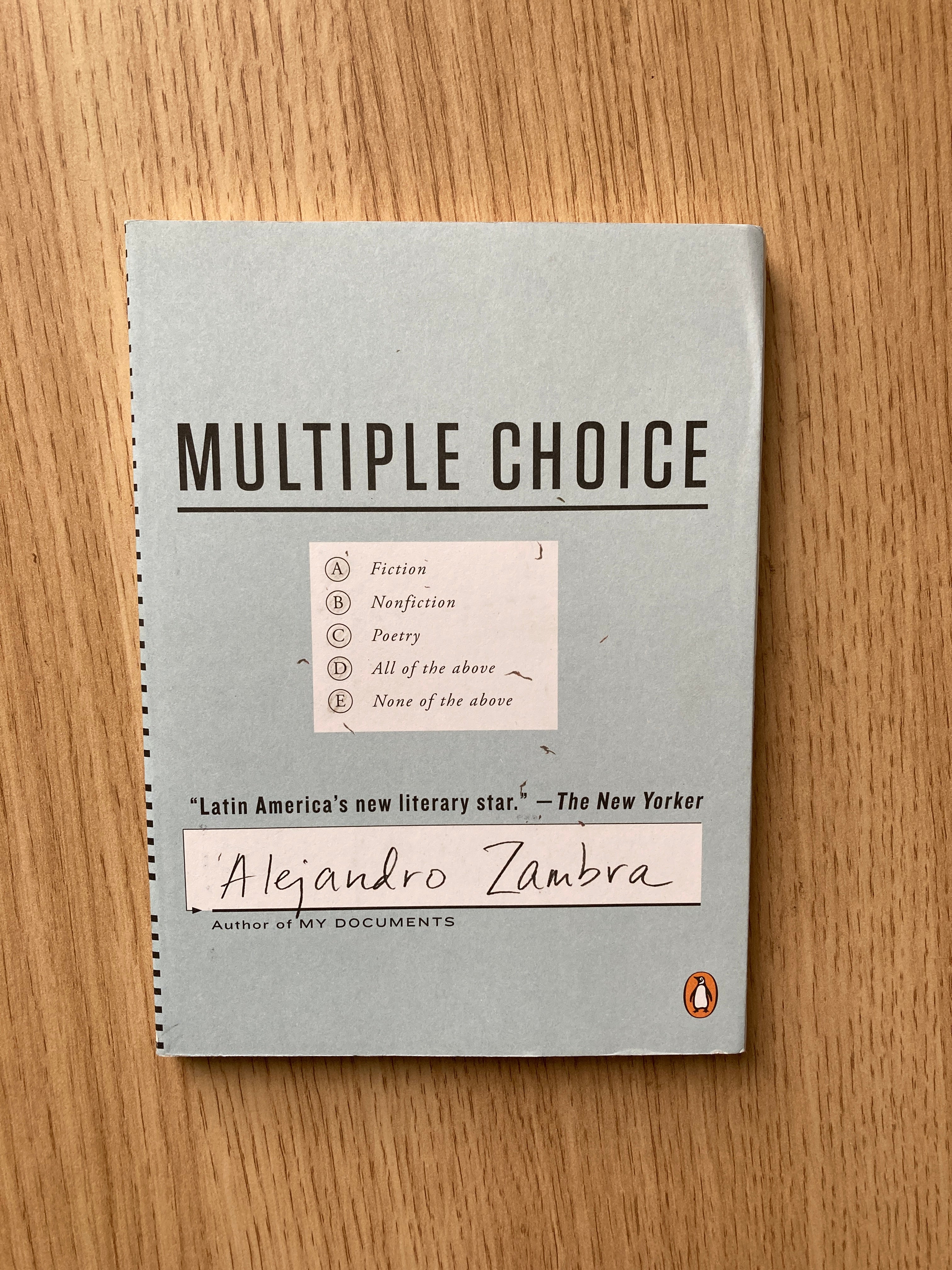 Multiple Choice
