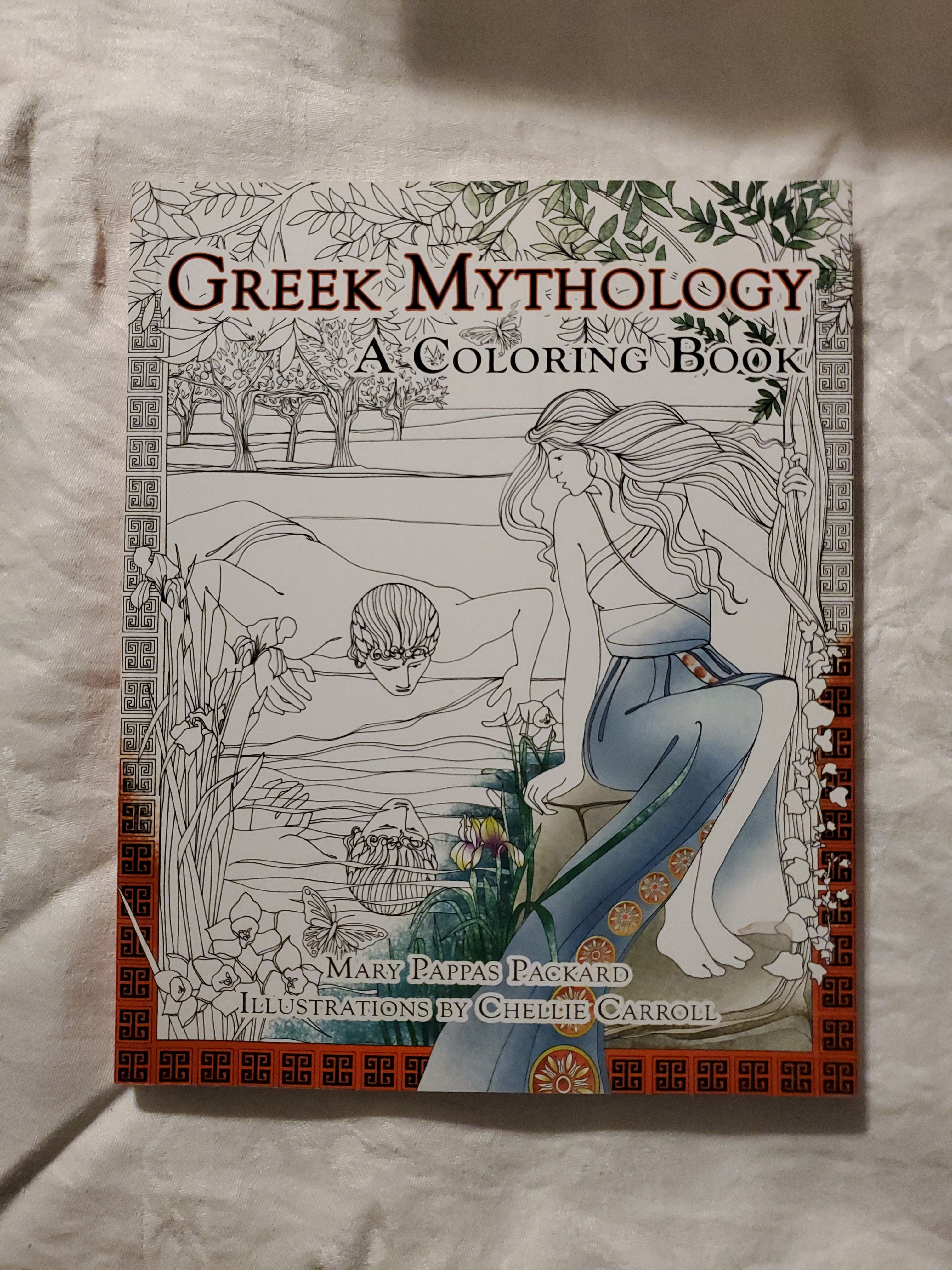 Greek Mythology Coloring Book