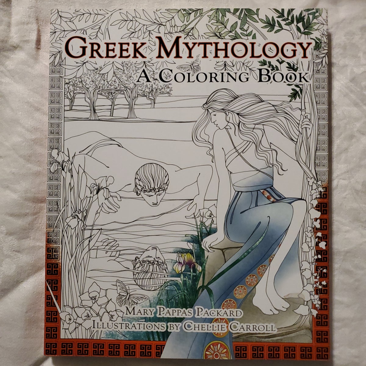 Greek Mythology Coloring Book by Mary Packard, Paperback Pangobooks