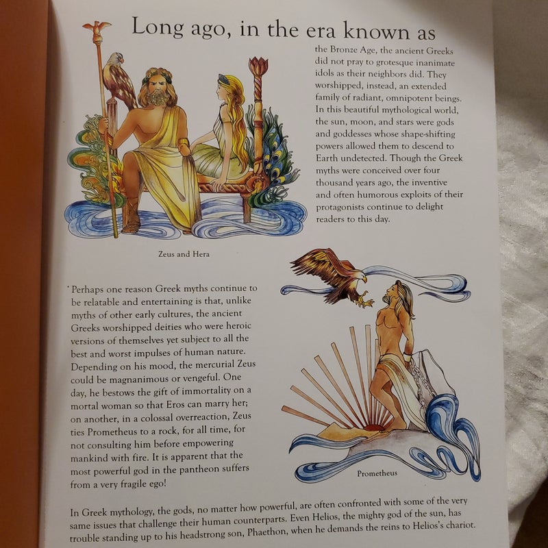 Greek Mythology Coloring Book
