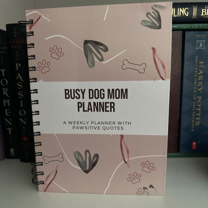 Dog mom planner