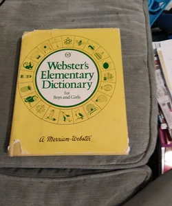 Webster Elementary Dictionary 