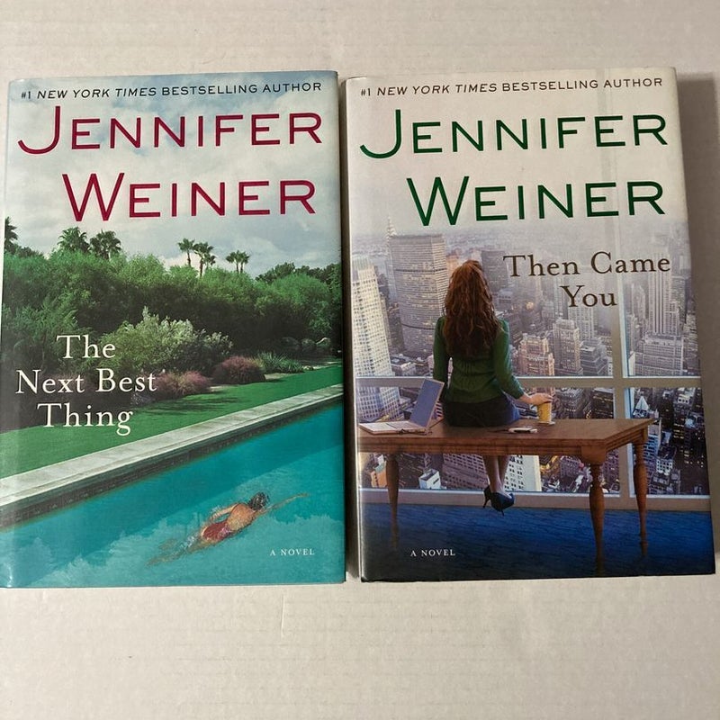 Jennifer Weiner bundle: The Next Best Thing, Then Came You