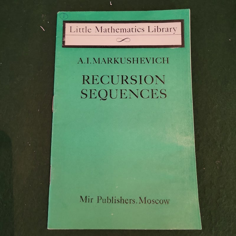 Recursion Sequences 