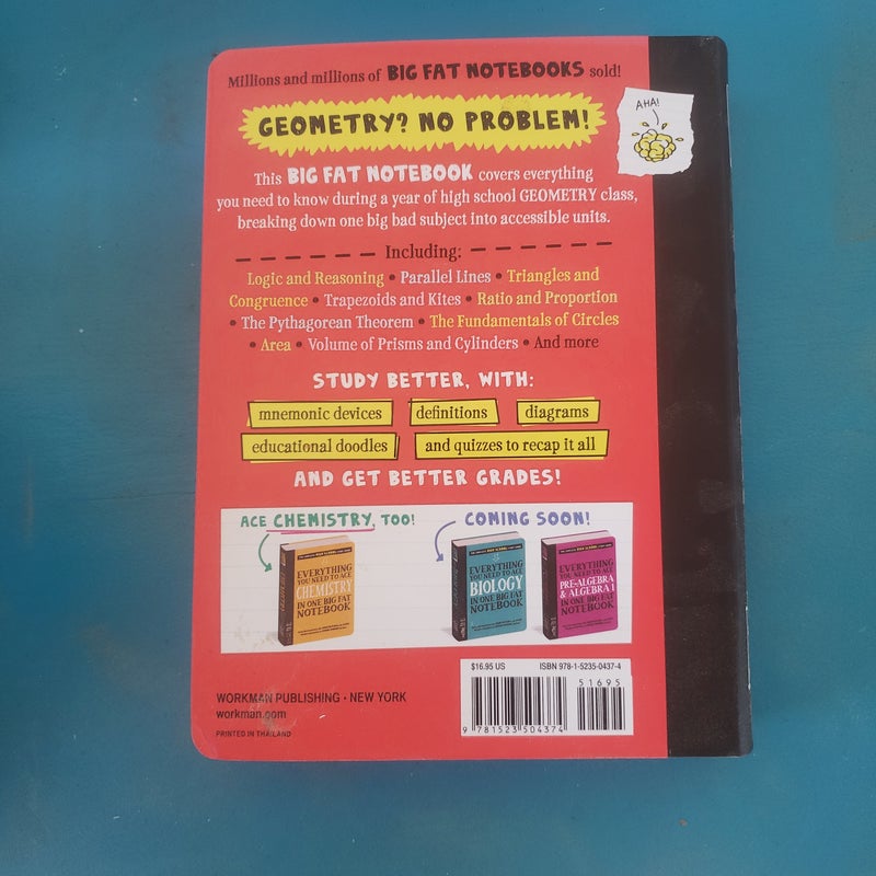 Everything You Need to Ace Geometry in One Big Fat Notebook