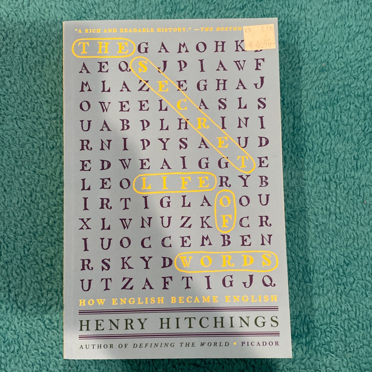 The Secret Life of Words by Henry Hitchings