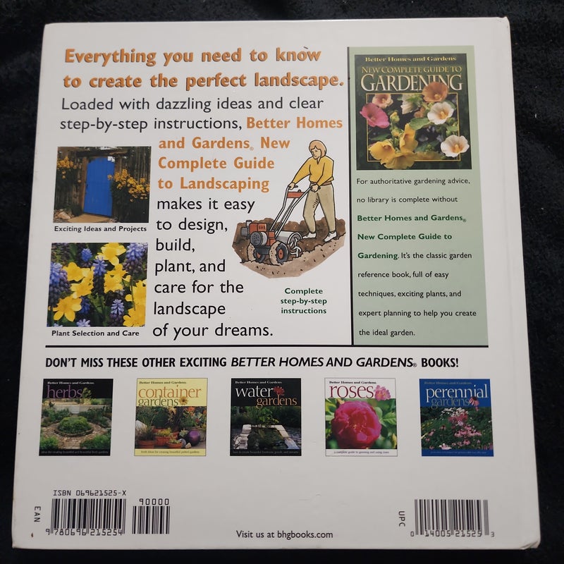 Better Homes and Garden New Complete Guide To Landscaping 