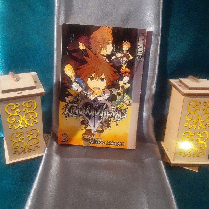 Kingdom Hearts II Vol. 2 by Shiro Amano Tokyopop English Manga