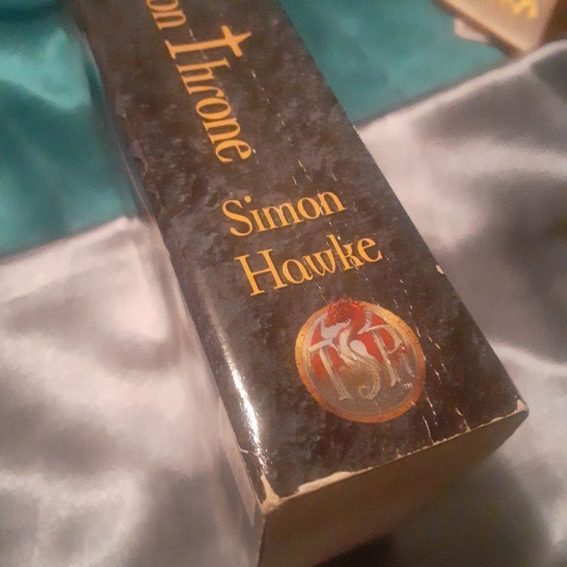 Birthright TSR Fantasy books: The Iron Throne by Simon Hawke