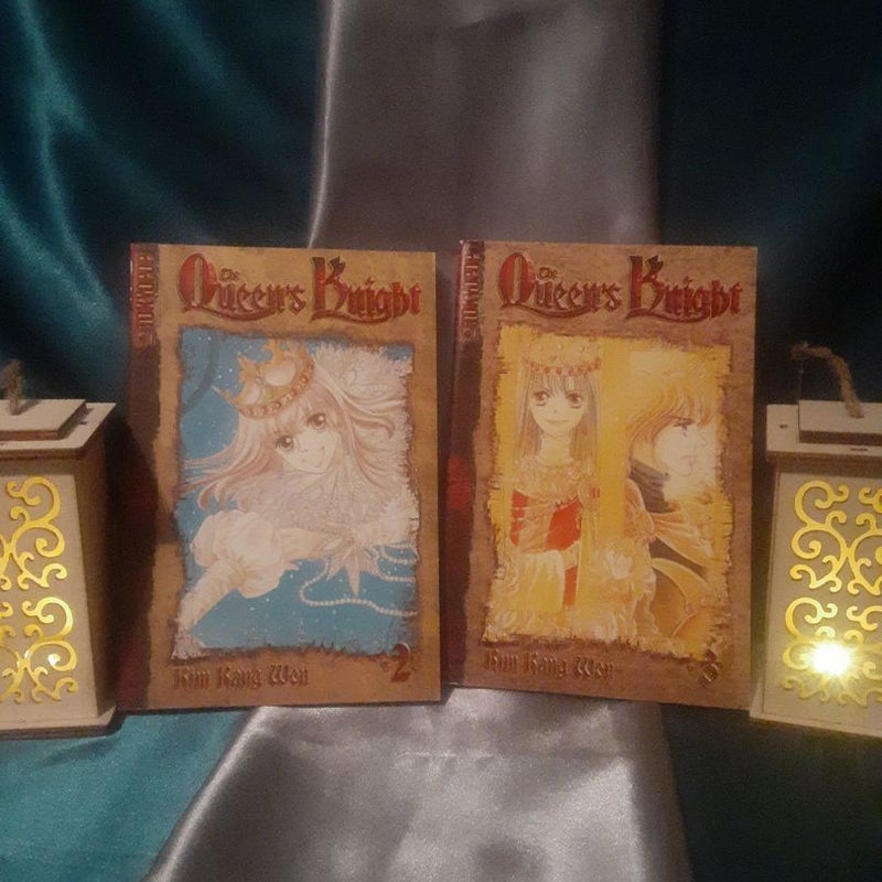 The Queen's Knight vol. 2 & 3 by Kim Kang Won , Tokyopop English manga