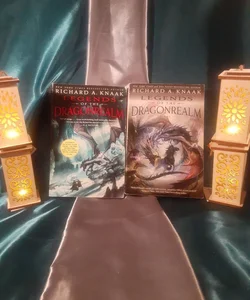 Legends of the Dragonrealm volumes I & II by Richard A. Knaak , 2 paperback omnibus