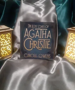 Audiobook CD! The Lost Days of Agatha Christie: A Psychological Mystery by Carole Owens. NEW audio book