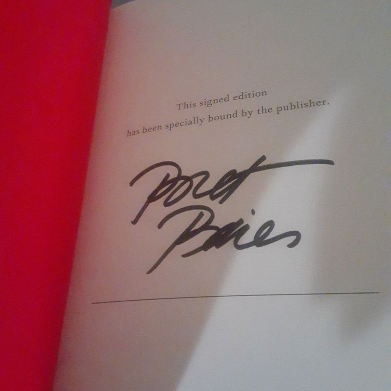 Three Days at the Brink autographed hardcover book 