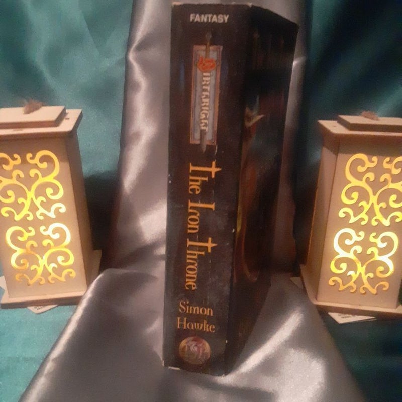 Birthright TSR Fantasy books: The Iron Throne by Simon Hawke