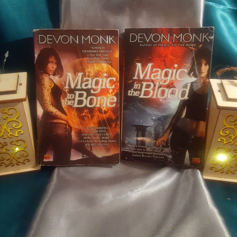Magic to the Bone & Magic in the Blood by Devon Monk