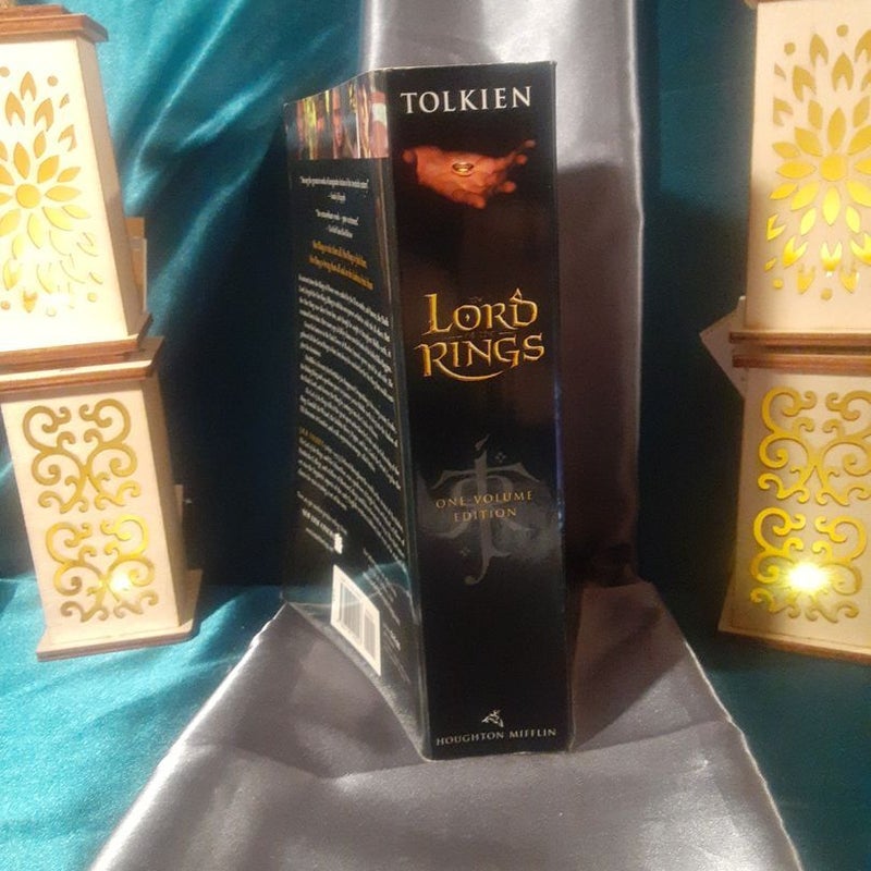The Lord of the Rings by J.R.R. Tolkien , One Volume Edition