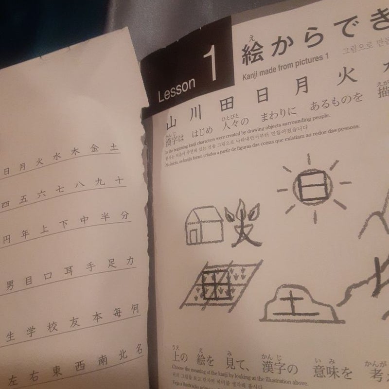Nihongo Challenge Textbook workbook N4-5 Kanji ; Preparation for the Japanese Language Proficiency Test