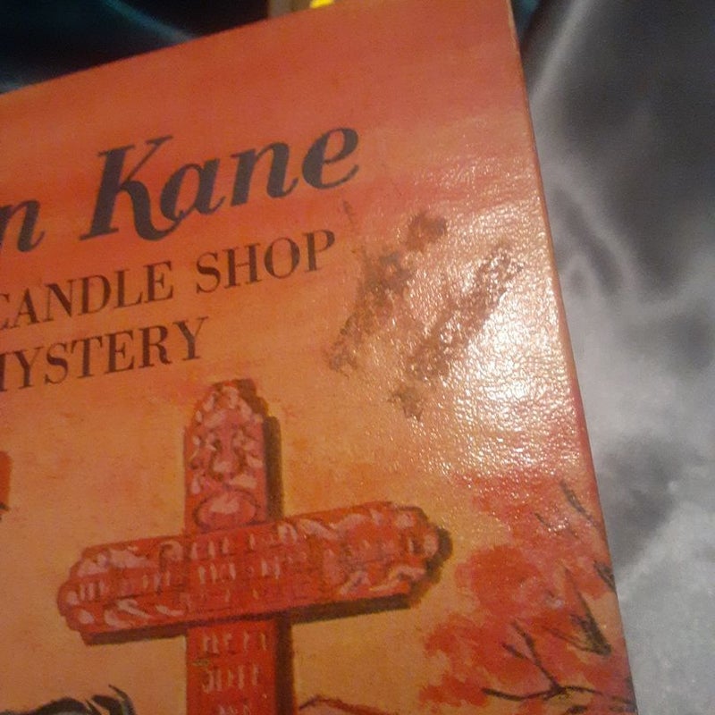 Robin Kane book lot: 1 The Mystery of the Blue Pelican & 4 The Candle Shop Mystery by Eileen Hill Vintage childrens hardcover lot