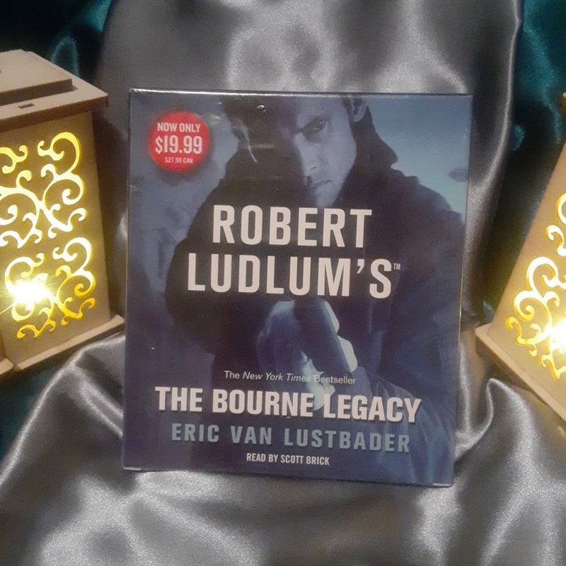 Audiobook CD! Robert Ludlum's The Bourne Legacy by Eric Van Lustbader. New!