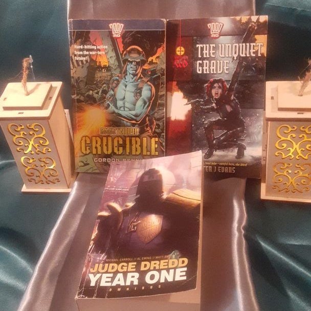 Judge Dredd: Year One / Rogue Trooper Crucible / Durham Red Unquiet Grave 
