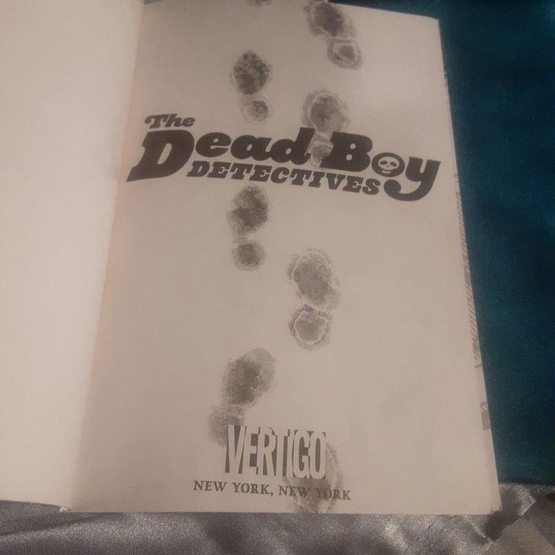 The Dead Boy Detectives (The Sandman) manga by Jill Thompson , Vertigo comics. PRINTER ERROR MISCUT !!!!