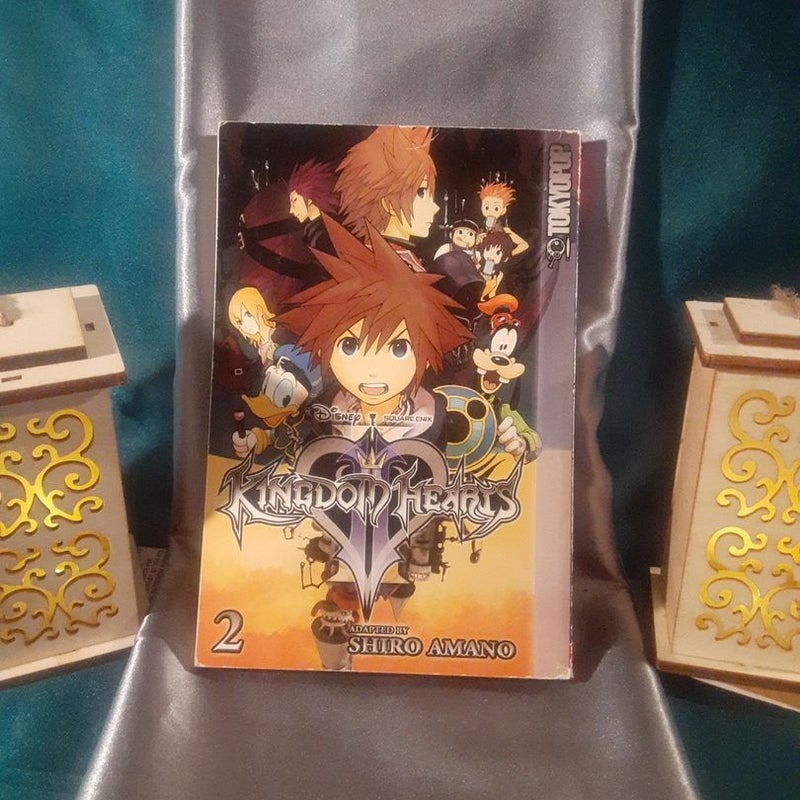 Kingdom Hearts II Vol. 2 by Shiro Amano Tokyopop English Manga