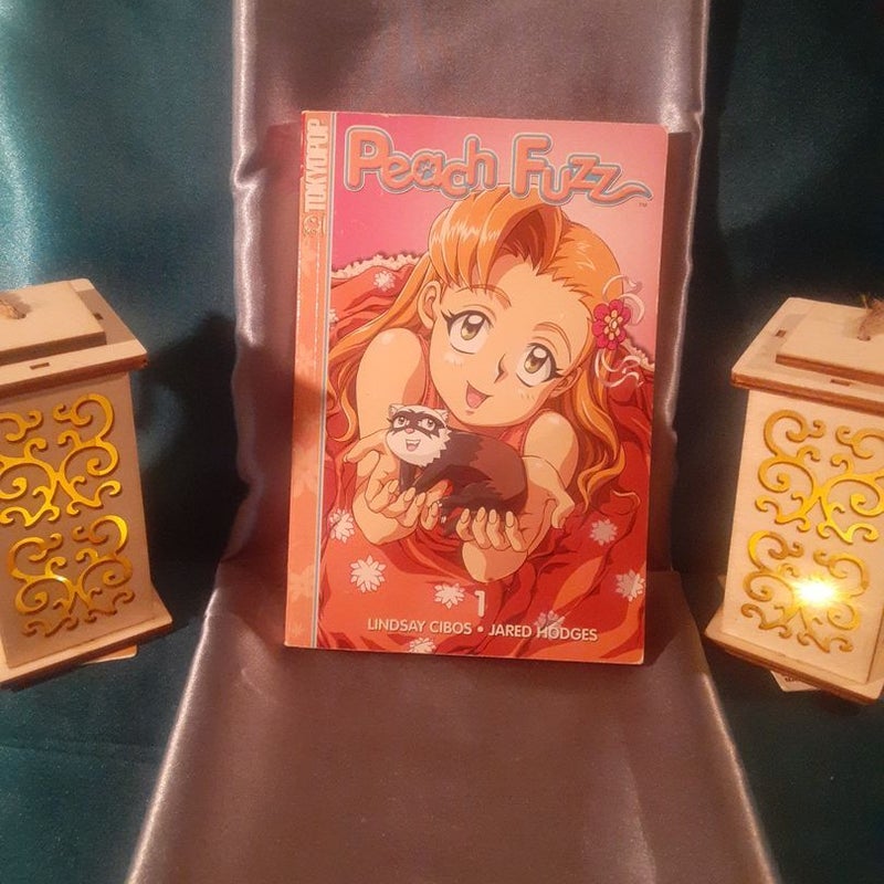 Peach Fuzz Vol. 1 by Lindsay Cibos & Jared Hodges , Tokyopop Manga
