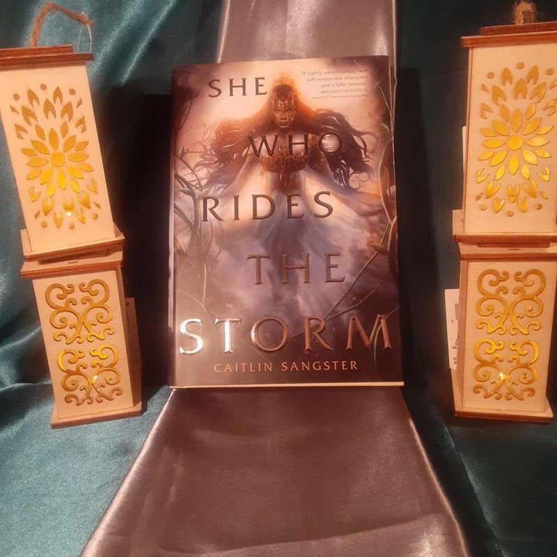 She Who Rides the Storm by Caitlin Sangster, Hardcover