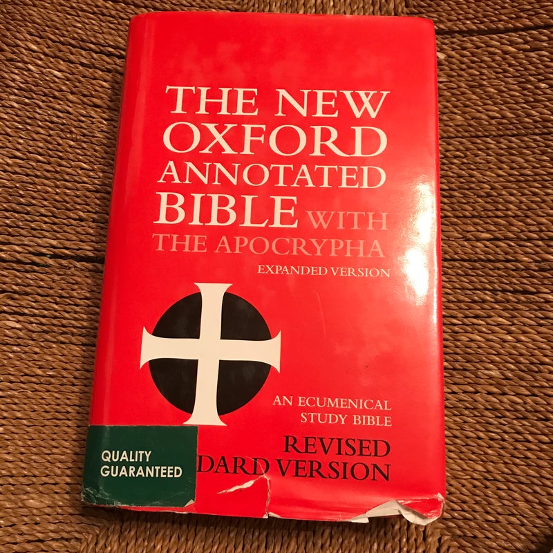 The New Oxford Annotated Bible with the Apocrypha, Revised Standard Version, Expanded Ed