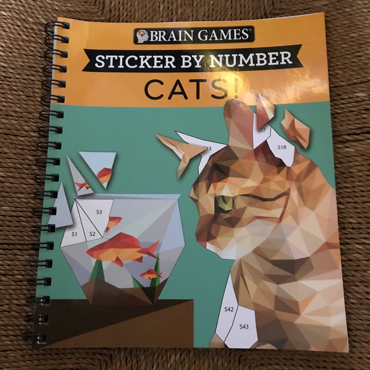 Brain Games Sticker by Number by Publications International, Paperback