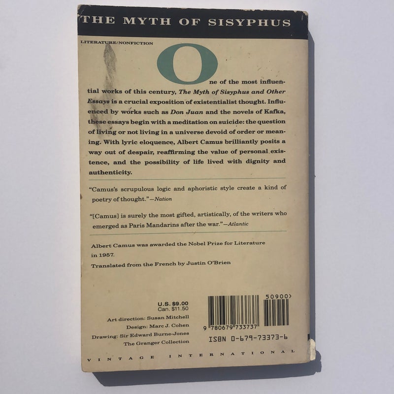 The Myth of Sisyphus and Other Essays