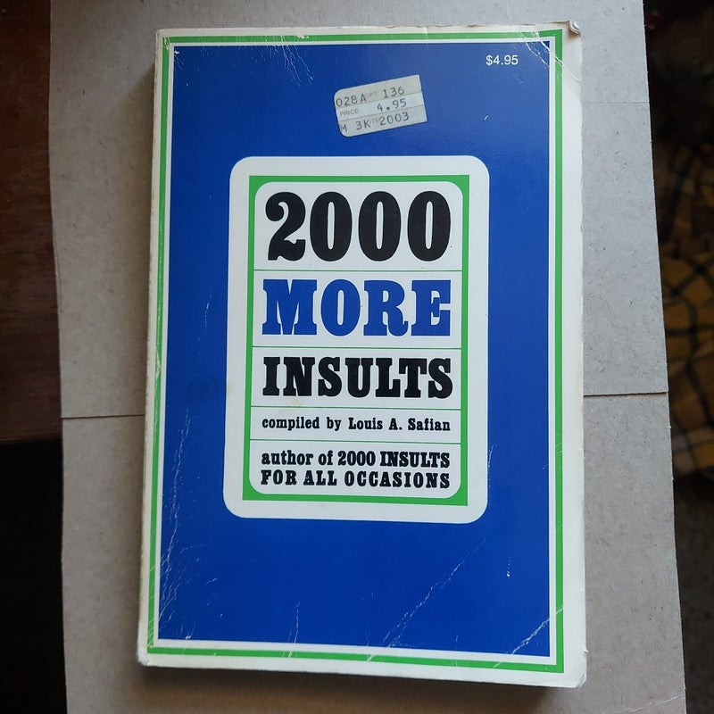 2000 More Insults
