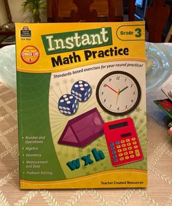 Instant Math Practice Grade 3 ⏰ 