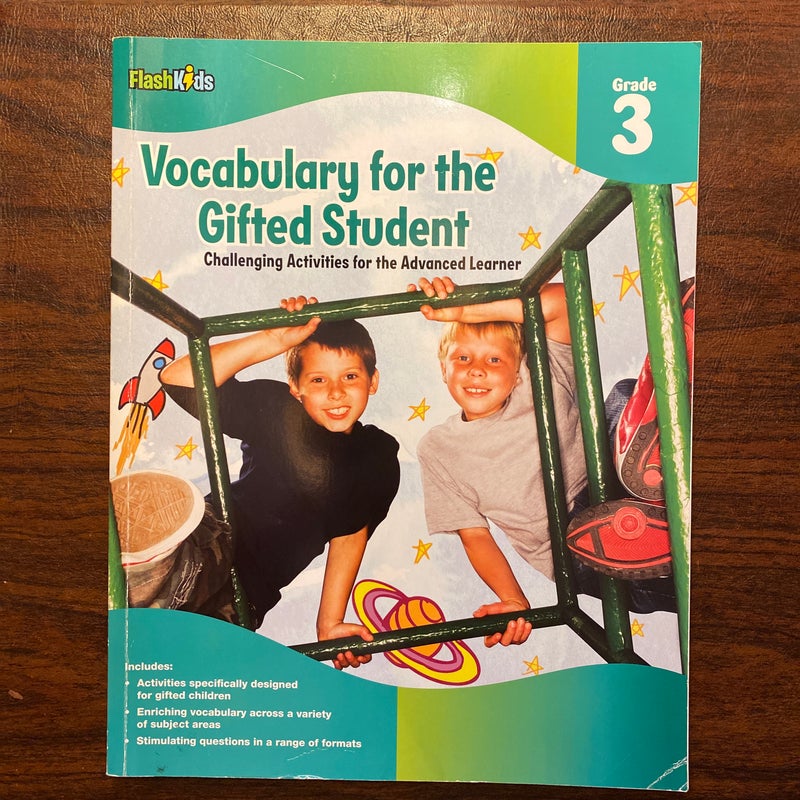 Vocabulary for the Gifted Student Grade 3 (for the Gifted Student)