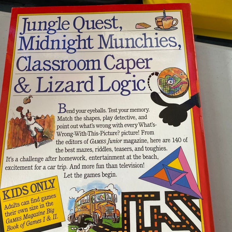 Games Magazine Junior Kids' Big Book of Games 🐸 