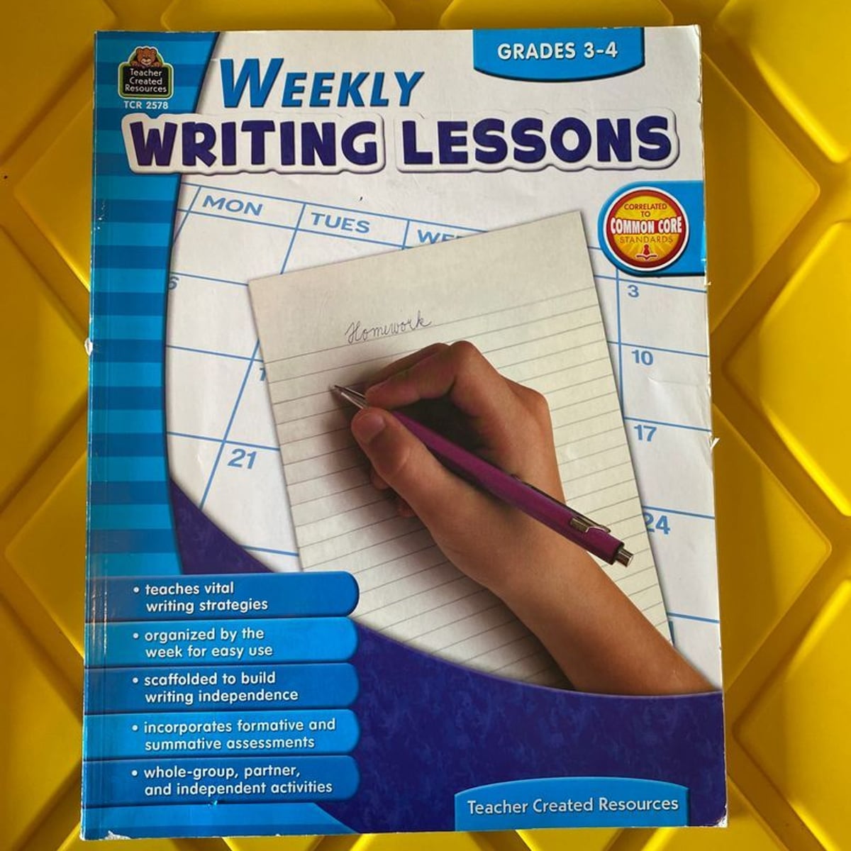 Weekly Writing Lessons Grades 3 4 By Sandra Cook Helen Leon
