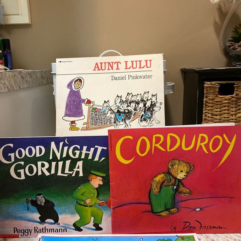 Corduroy, Goodnight Gorilla, Aunt Lulu