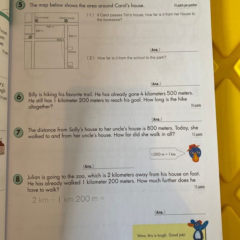 Grade 5 Word Problems