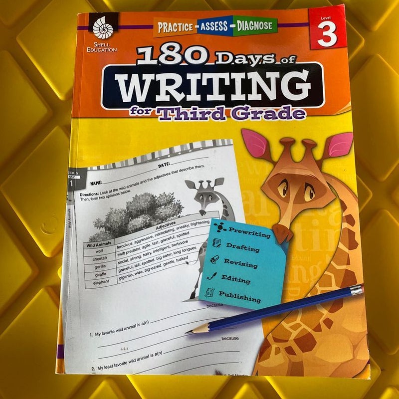 180 Days of Writing for Third Grade Level 3