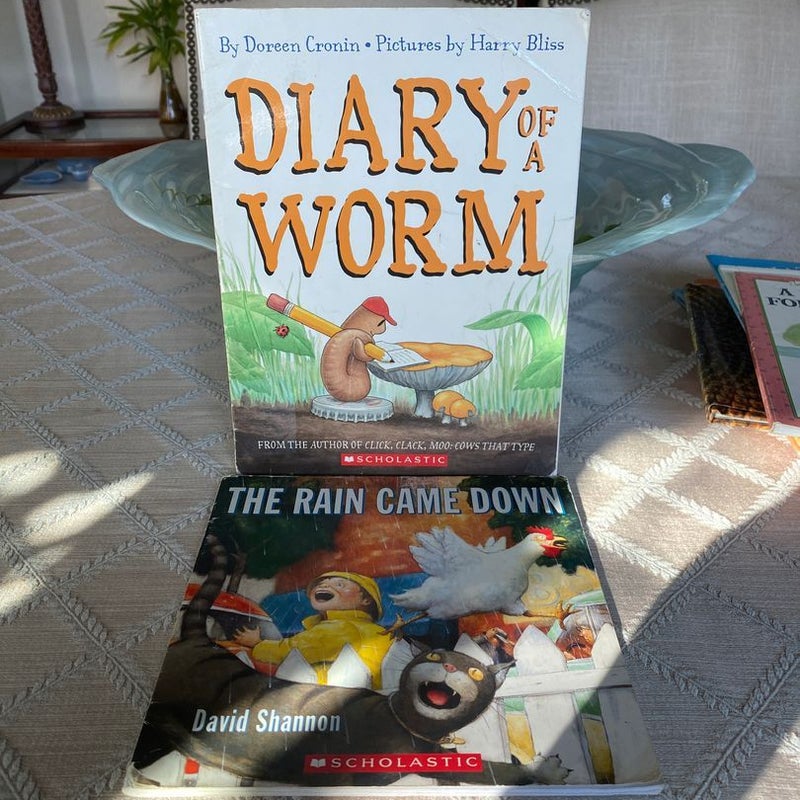Diary of a Worm & The Rain Came Down 