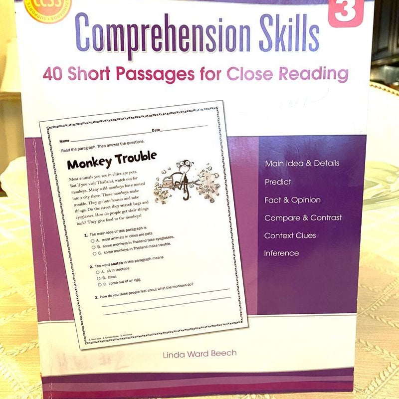 Comprehension Skills