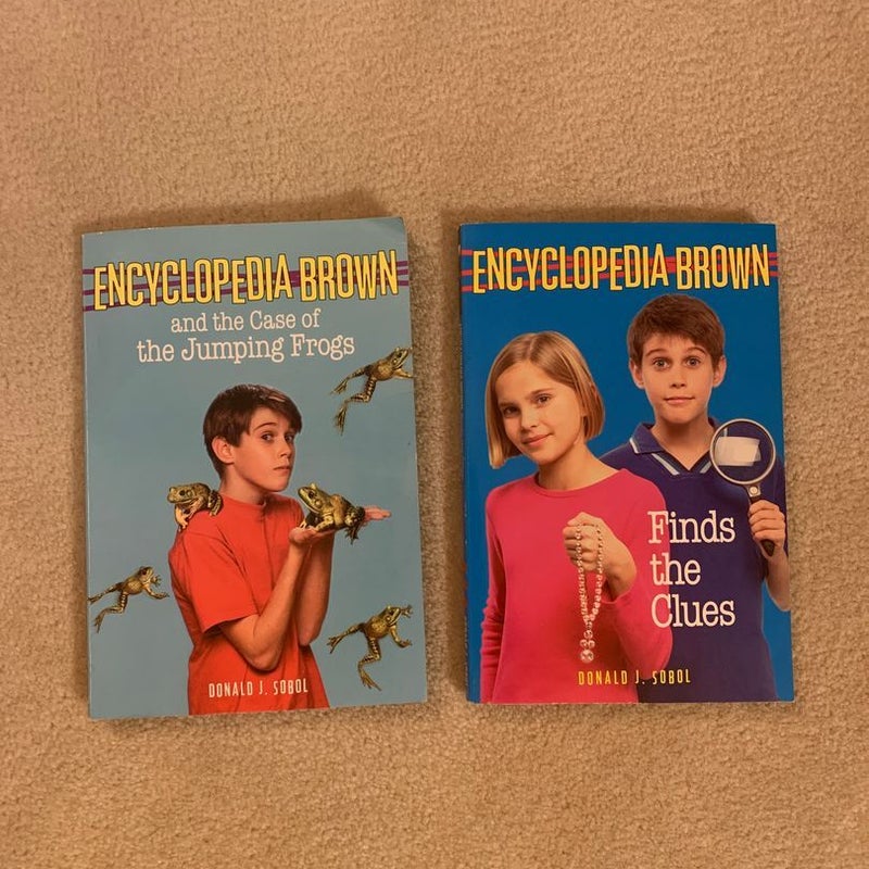 Encyclopedia Brown and the Case of the Jumping Frogs