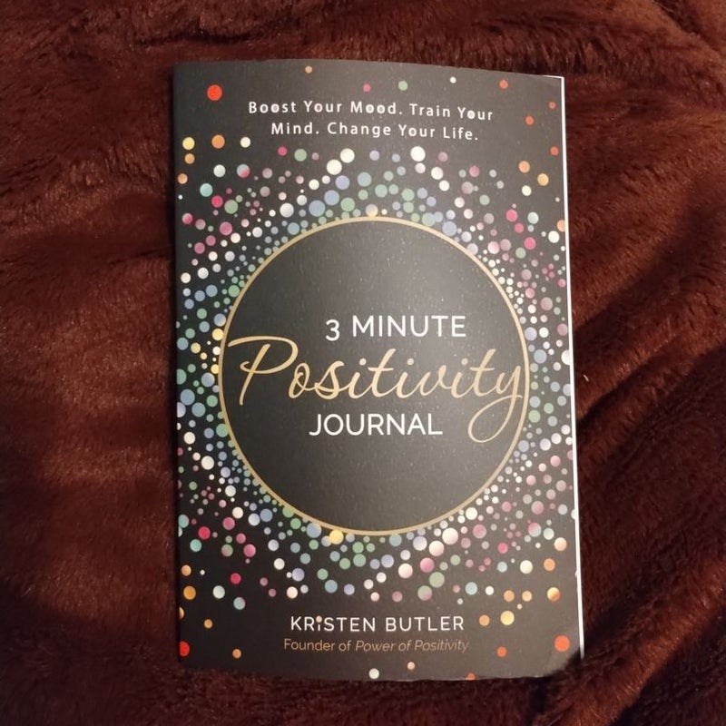 3 Minute Positivity Journal