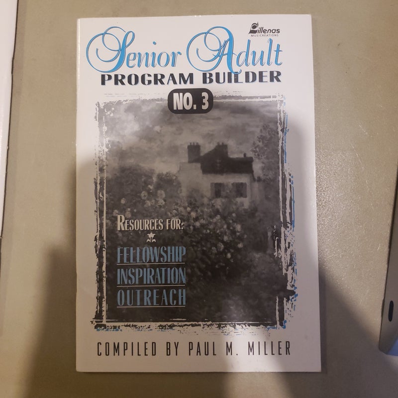 Senior Adult Program Builder No. 3