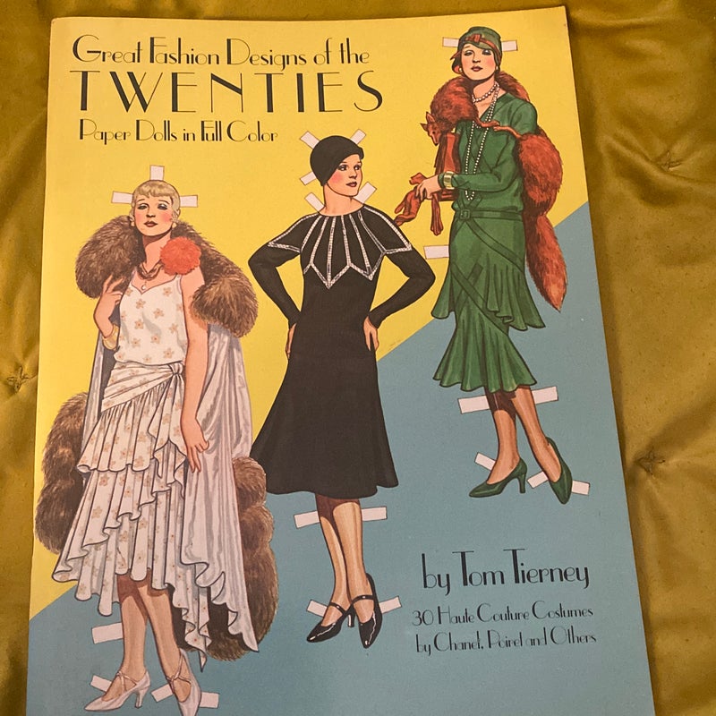 Great Fashion Designs of the Twenties Paper Dolls