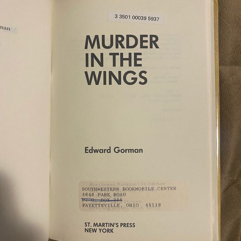 Murder in the Wings Ex Lib 3269