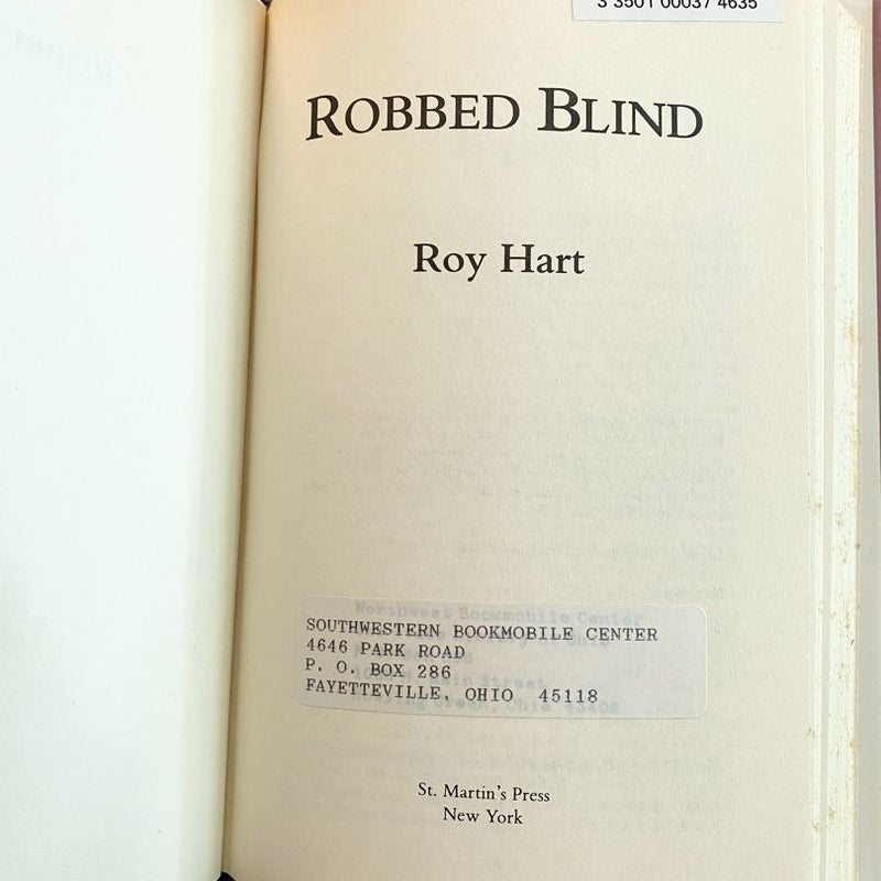 Robbed Blind Ex Lib 3294 