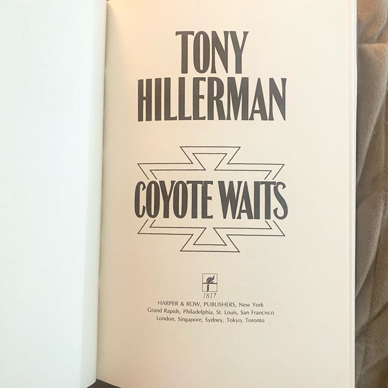 Coyote Waits - Hardcover By Hillerman, Tony 3172