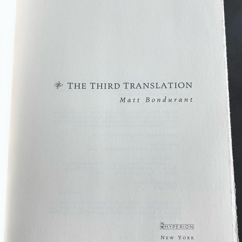 The Third Translation